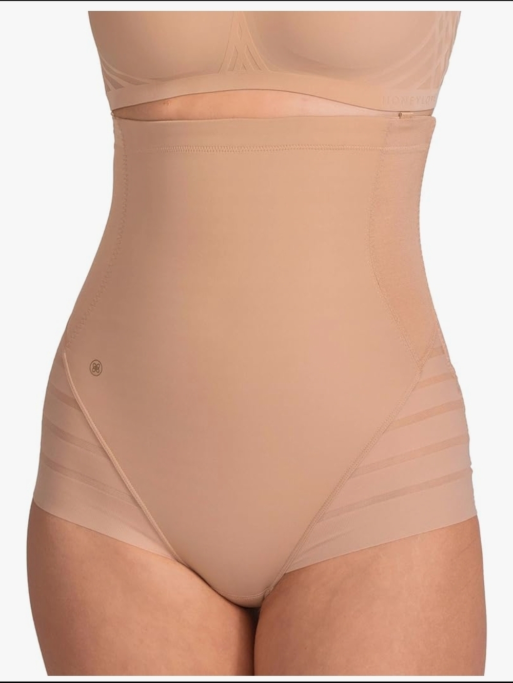 High-Waist Nude Shaping Briefs